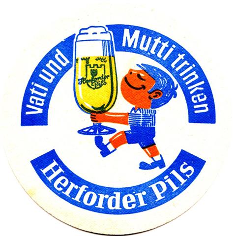 hiddenhausen hf-nw herforder pils 1fbg 4b (rund215-vati und mutti)